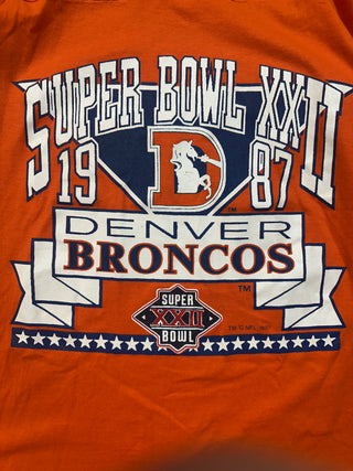 1987 Broncos Super Bowl XXII Shirt size L (DP)