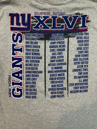 2013 NY Giants Championship Roster Tshirt size M