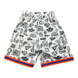 M&N Knicks Graffiti Shorts size Small
