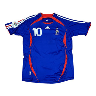 France Zinadine Zidane 2006 World Cup Home Jersey sz XL