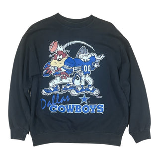1993 Cowboys Taz & Bugs Crewneck size Large