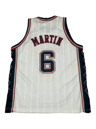 Authentic Nets Kenyan Martin Jersey size 48/XL