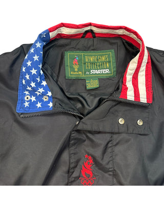 1996 USA Pullover Starter Jacket size Large