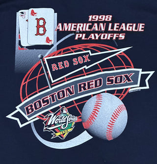 1998 Red Sox Playoff Tshirt size XL