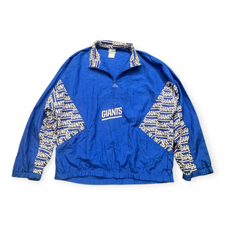 90s Giants Half Zip Windbreaker Jacket size Large
