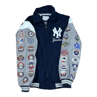 2009 New York Yankees 27 Championship Patch Varsity Jacket sz L