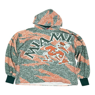 90s Miami Hurricanes Hoodie size XL