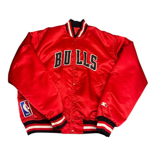 Chicago Bulls Satin jacket Sz XL (M)