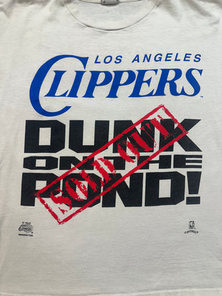1994-95 Clippers Dunk On The Pond Tshirt size XL