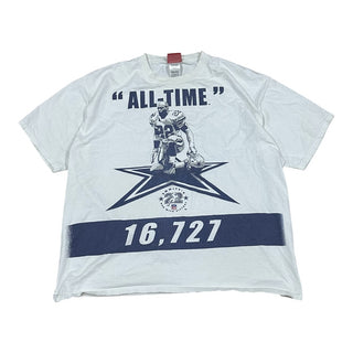Cowboys Emmitt Smith All Time Yards Tshirt size XL