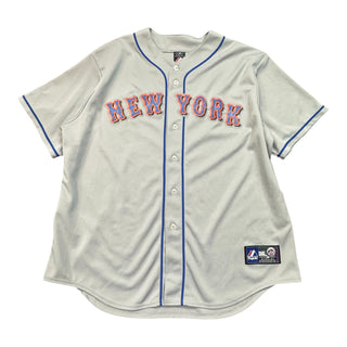Mets Blank Gray Swingman Jersey size 2X