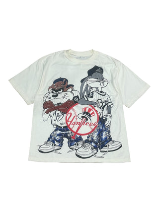 NY T & B Tshirt (Cream)
