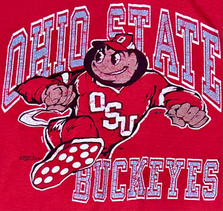 Ohio State Buckeyes Mascot Tshirt Sz S