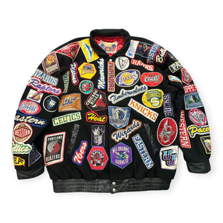 Jeff Hamilton NBA Patched Jacket size 4XL