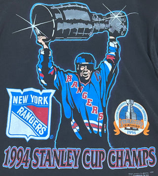 1994 Stanley Cup Nee York Rangers Champions Tshirt Sz M