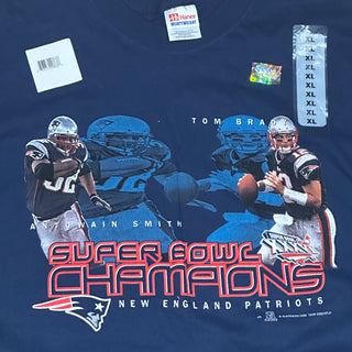 Patriots Super Bowl Brady vs. Smith Tshirt size XL