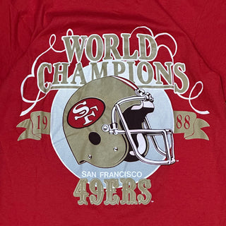1988 World Champions San Francisco 49ers Tshirt Sz S (Viv)