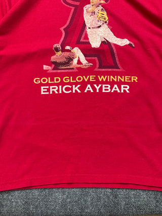 Angels Gold Glove Erick Aybar Tshirt XL