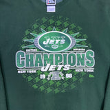 1998 Jets Eastern Division Champions Crewneck size L