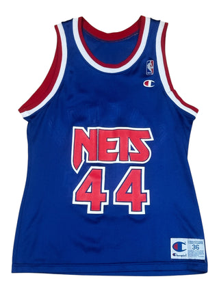 90s NJ Nets Derrick Coleman Jersey size 36/Small (DP)