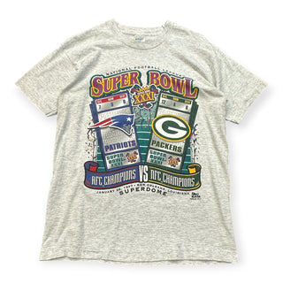 1997 Packers Patriots SB Tshirt size L