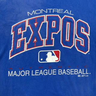 1996 Montreal Expos Arch Tshirt size L