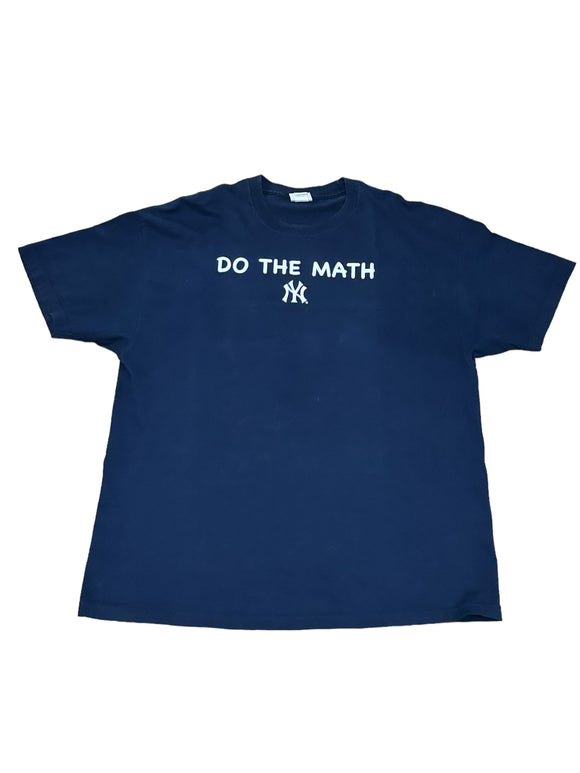 Yankees Do The Math Tshirt size 2X