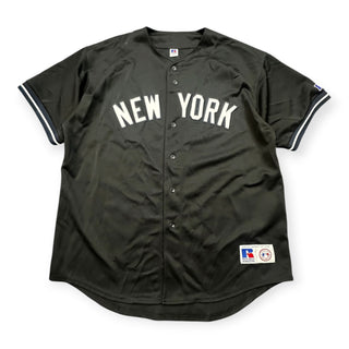 Yankees Black Blank Jersey size 2X