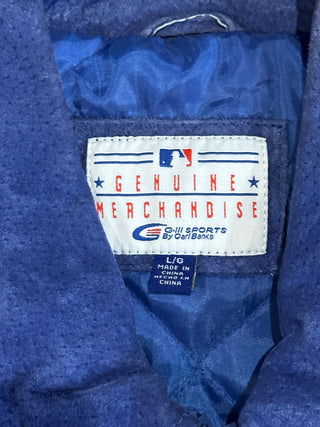 New York Mets Two Tone Suede Jacket Sz L