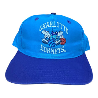 Charlotte Hornets Plain Logo Back Text Snapback