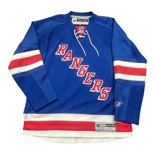 Rangers Blank Reebok Jersey size M