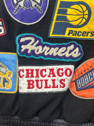 Jeff Hamilton NBA Patched Jacket size 4XL