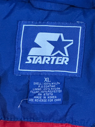 Kansas Jayhawks Pullover Starter Jacket size XL