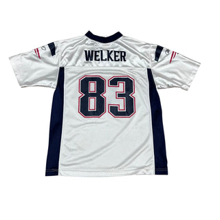 Youth L New England Patriots Wes Welker Jersey (T)