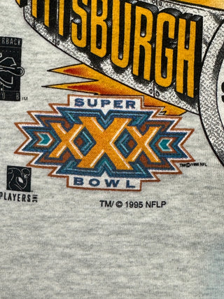 1995 Steelers Caricature Tshirt size XL