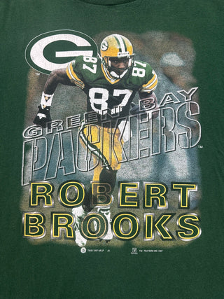 1997 Packers Robert Brooks Player Tshirt size XL