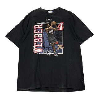 Sixers Chris Webber Reebok Tshirt size L