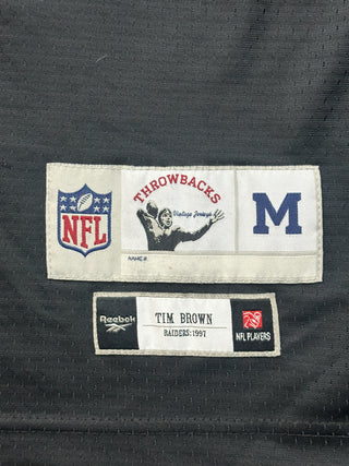 Swingman Raiders Tim Brown Jersey size M