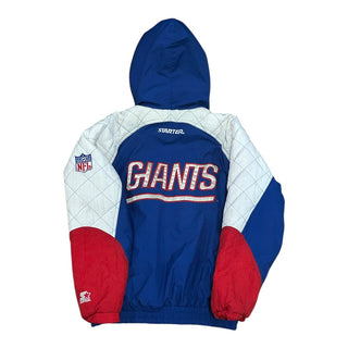 New York Giants Colorblock Heavyweight Jacket Sz S