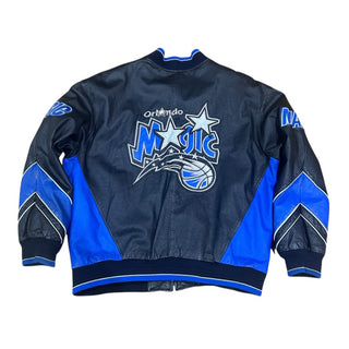 Orlando Magic Leather Jacket Sz XL (nj)