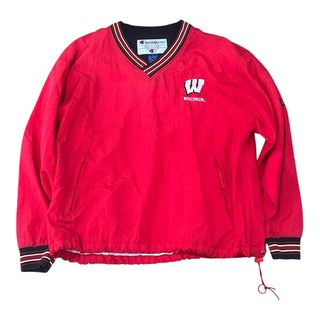 Wisconsin Vneck Pullover Jacket size L (NJ)