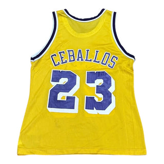 Los Angeles Lakers Cedric Ceballos Jersey sz 40/M