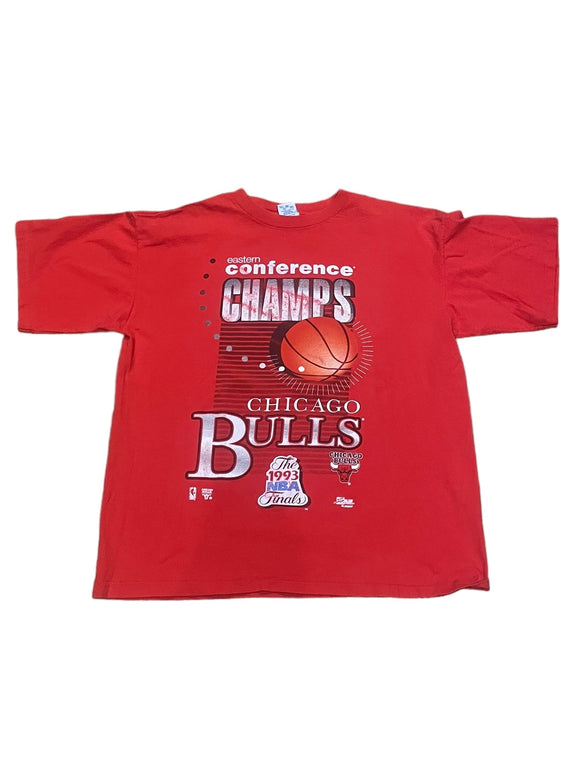 Chicago Bulls 1993 Easter Conference Champions Tshirt sz L