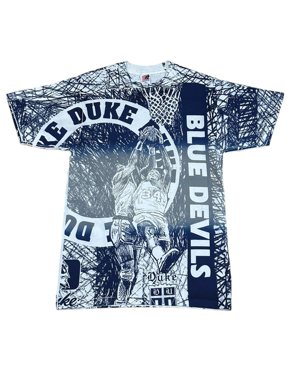 Duke Blue Devils AOP Tshirt size M