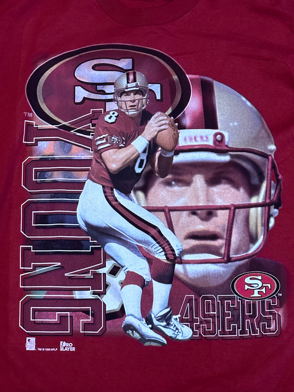 49ers Steve Young Tshirt size XL