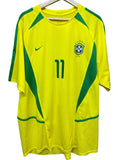 2002 Brazil Ronaldinho Jersey size XL