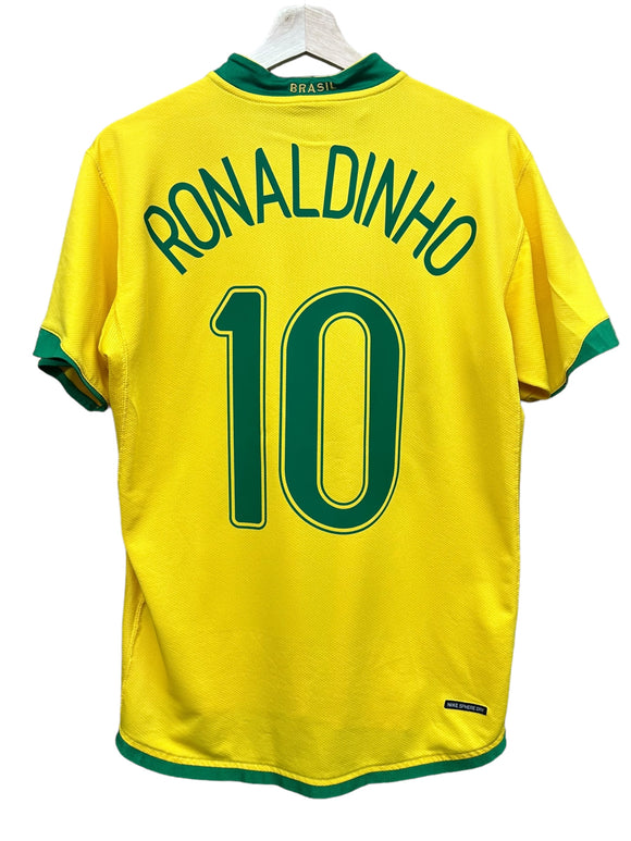 2006 Brazil Ronaldinho Jersey size M