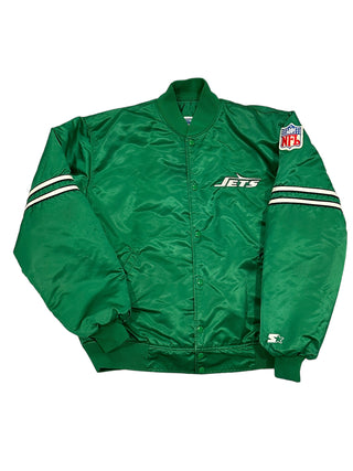 Rare New York Jets Satin Jacket size 2X