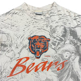 1991 Chicago Bears all over print tee size M