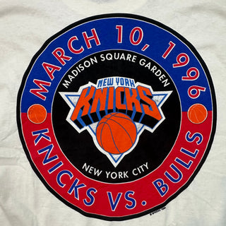 1996 Knicks vs. Bulls Speedo Tshirt size XL